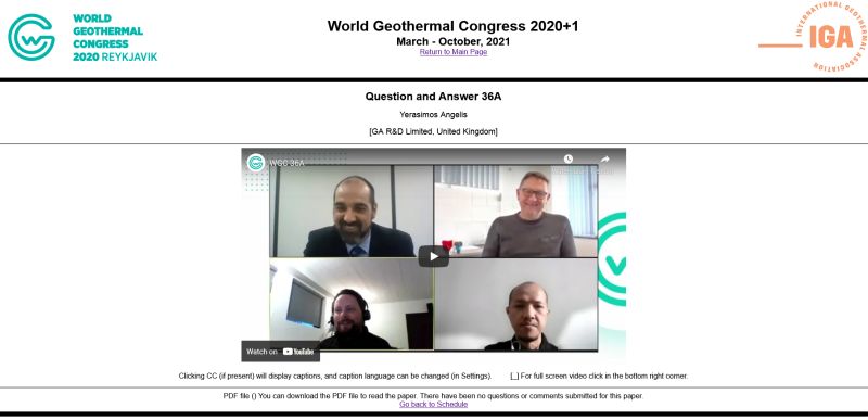 Global Geothermal Congress 2020+ GARD C-GEN